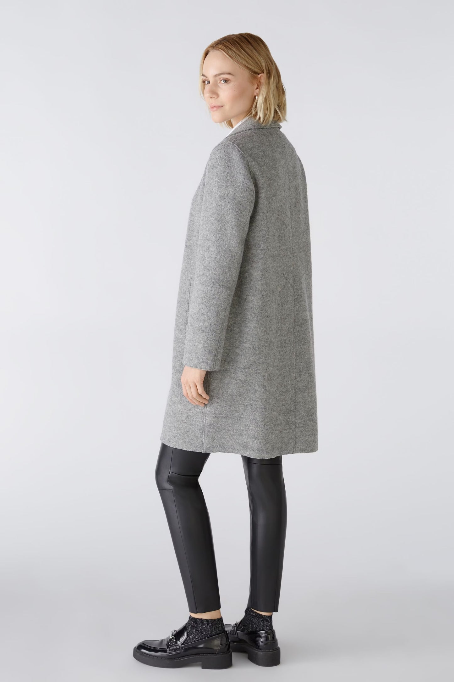 Oui Grey Coatigan