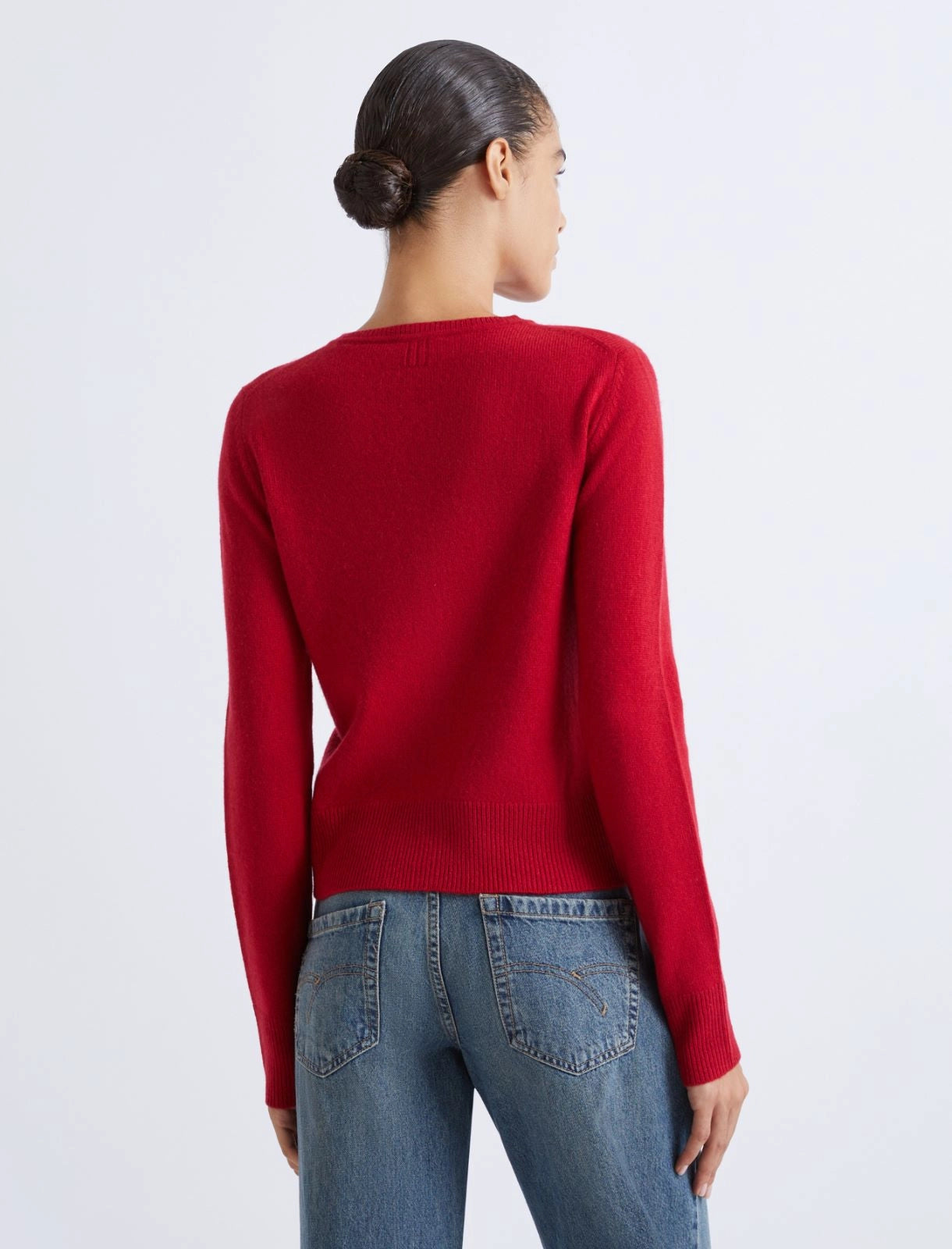 Wool-cashmere twin set