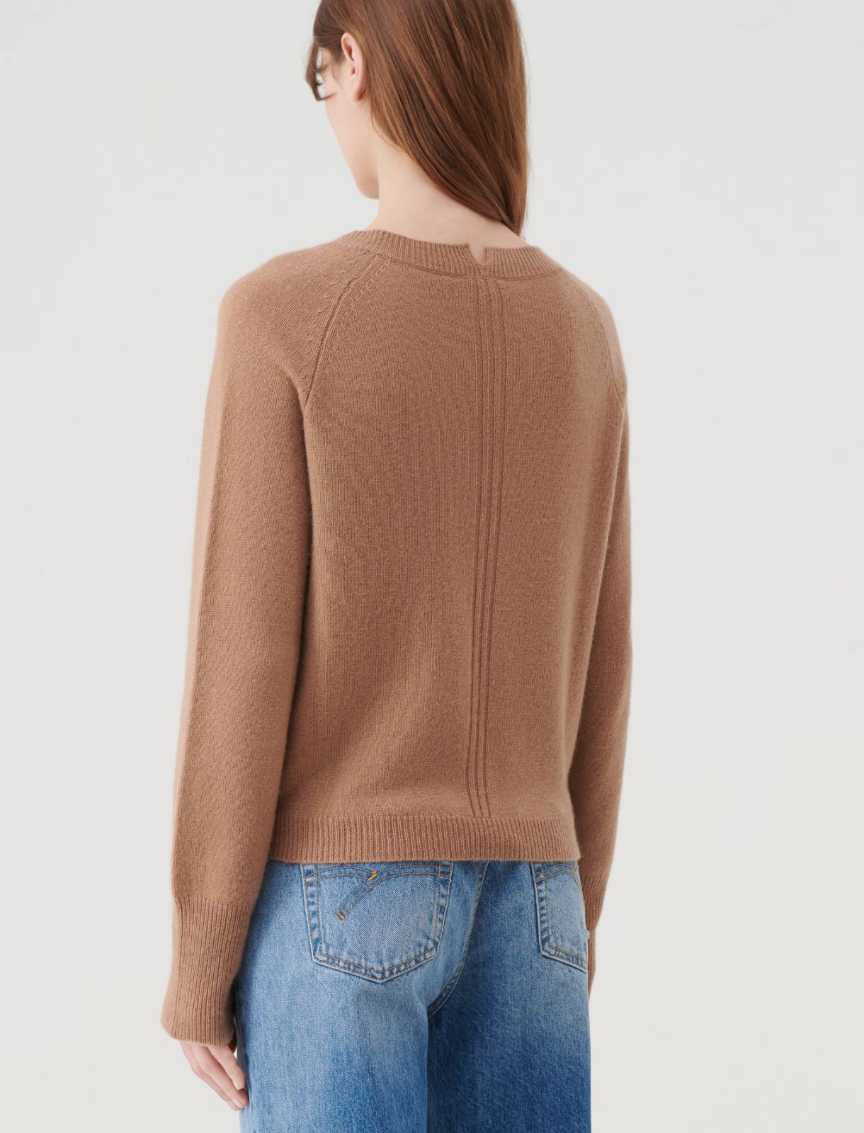 Marella Cashmere Blend R/N Knit Sweater