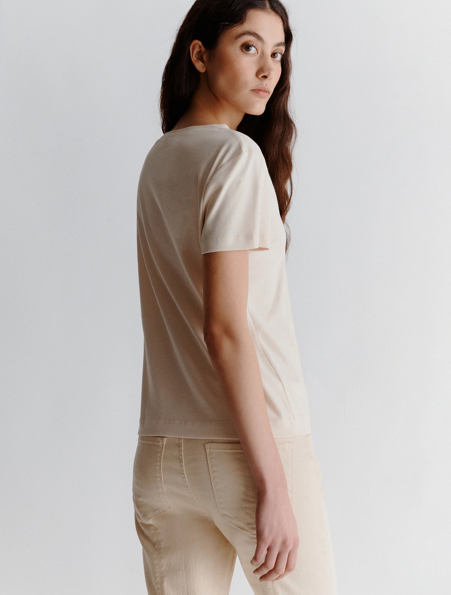 Marella Biscuit R / N S / S T Shirt