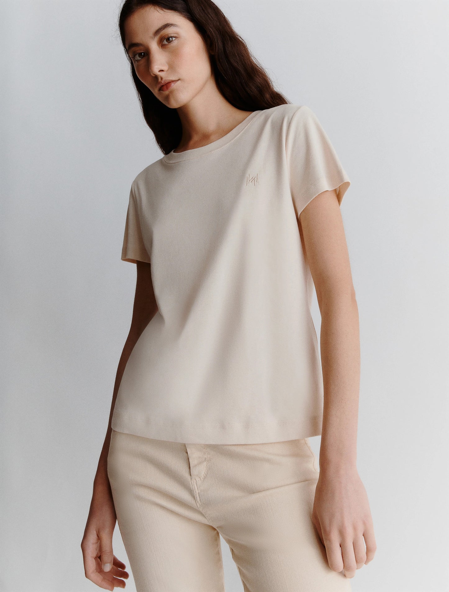 Marella Biscuit R / N S / S T Shirt