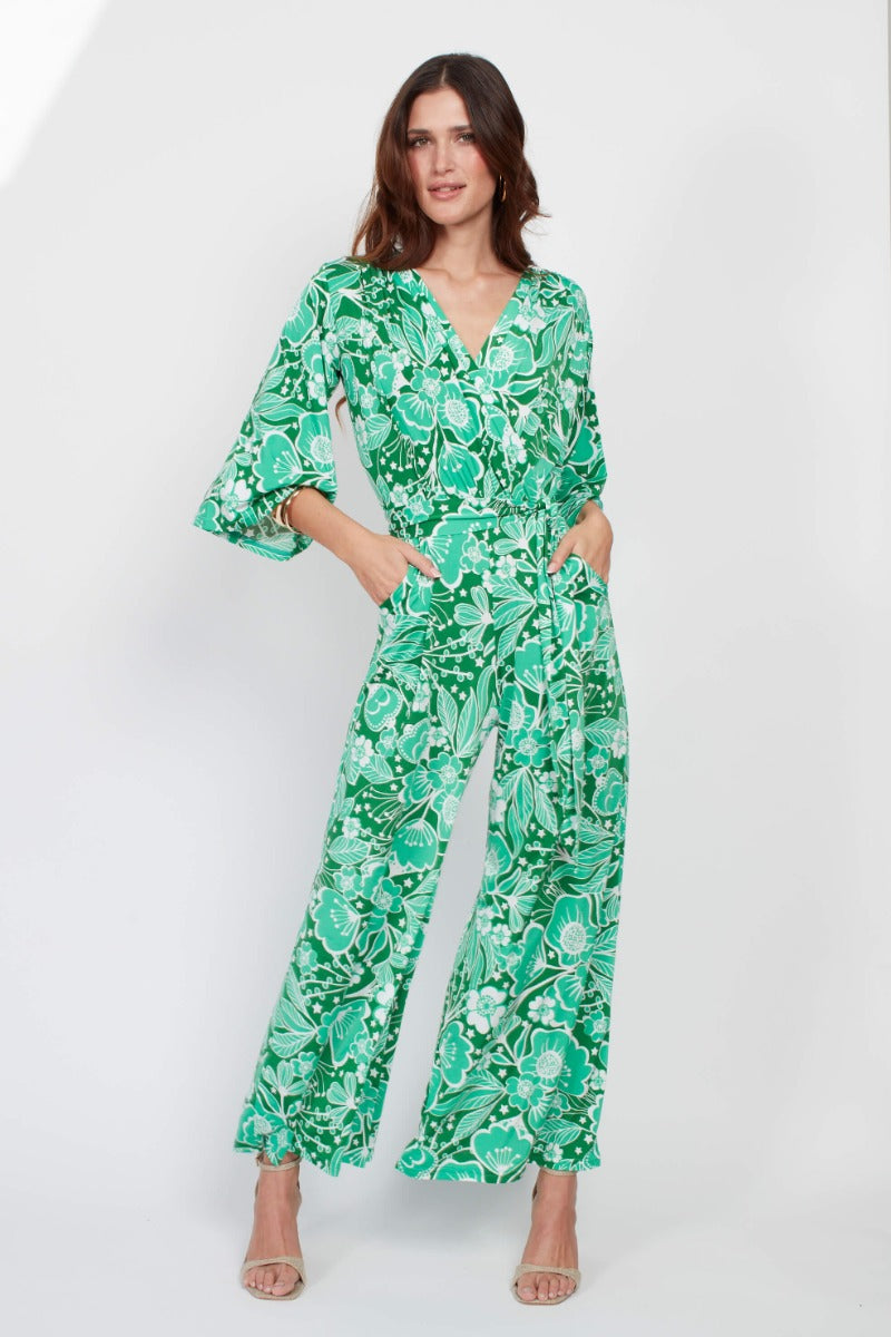 Wildflower Green Jumpsuit