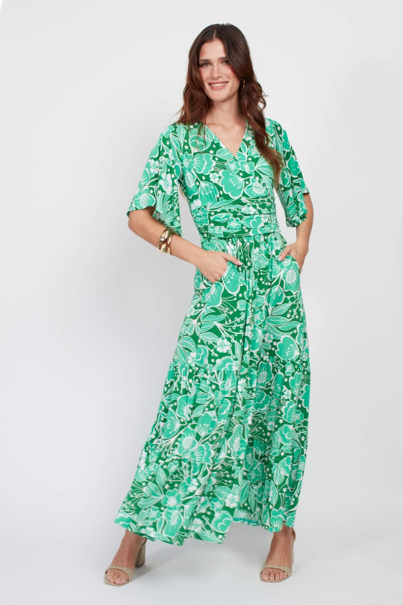 Wildflower Green Tilly Dress