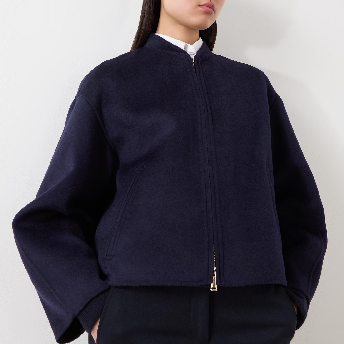 Navy Short Jacket