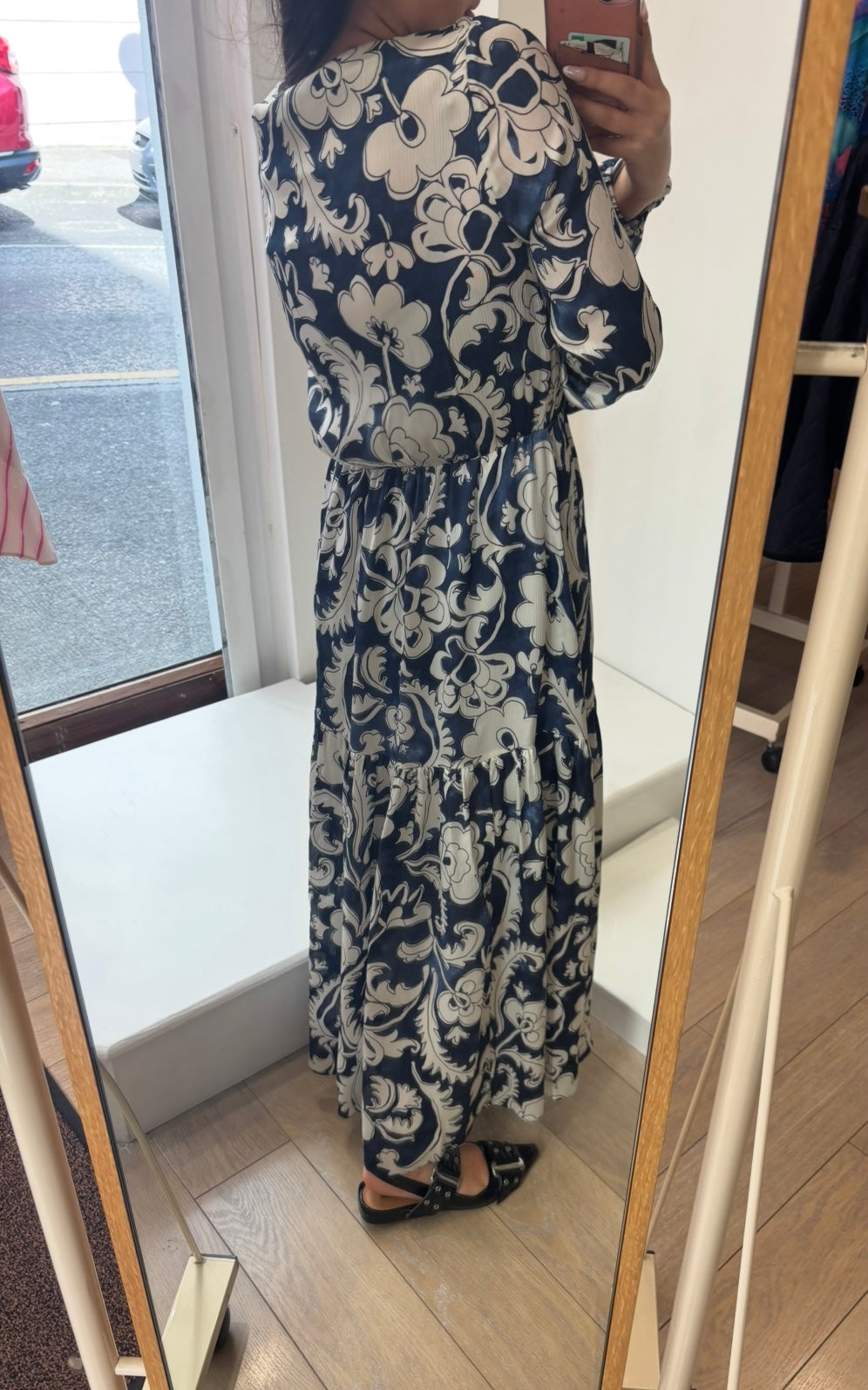 Navy Maxi Dress
