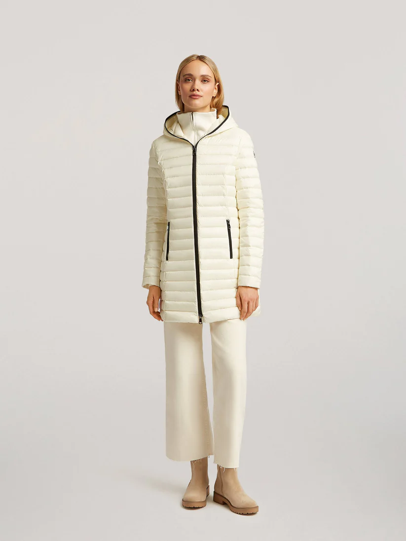 Reset White Shell Coat