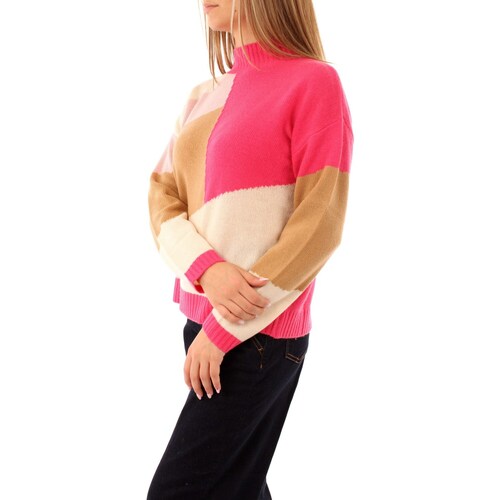 Marella Pink/Camel Wool Mix Sweater