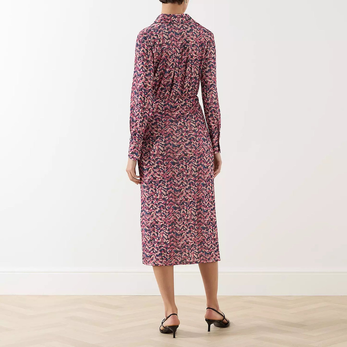 Marella Pink Wrap Dress