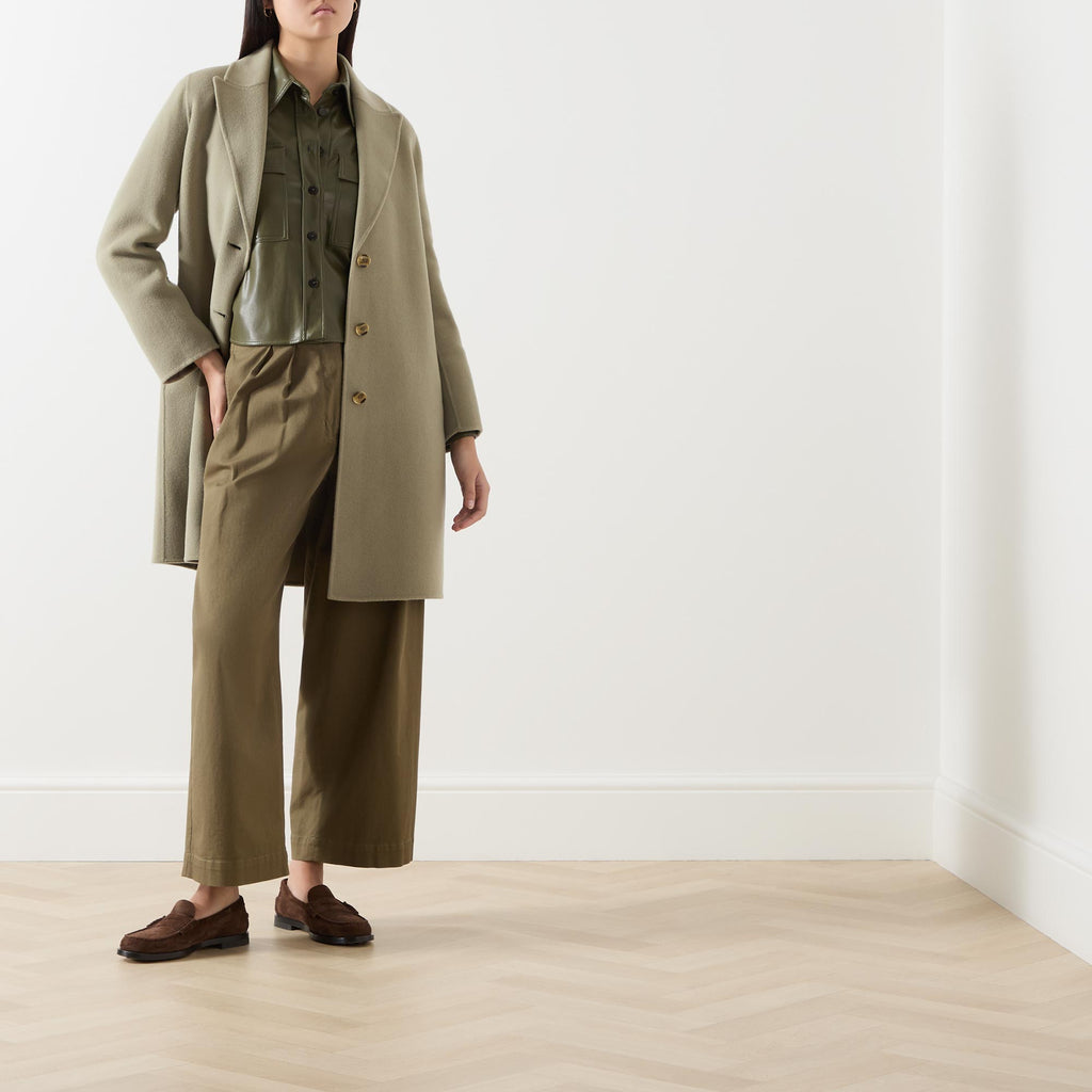 Biscuit Wool Mix Coat