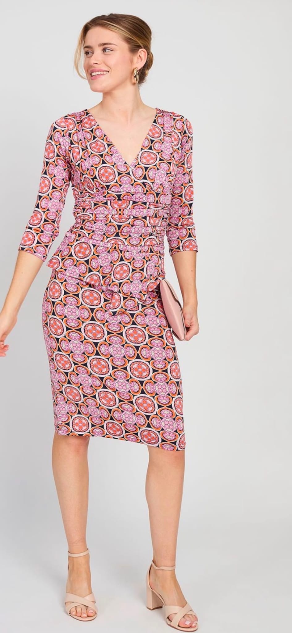 Riad Coral Kiki Dress