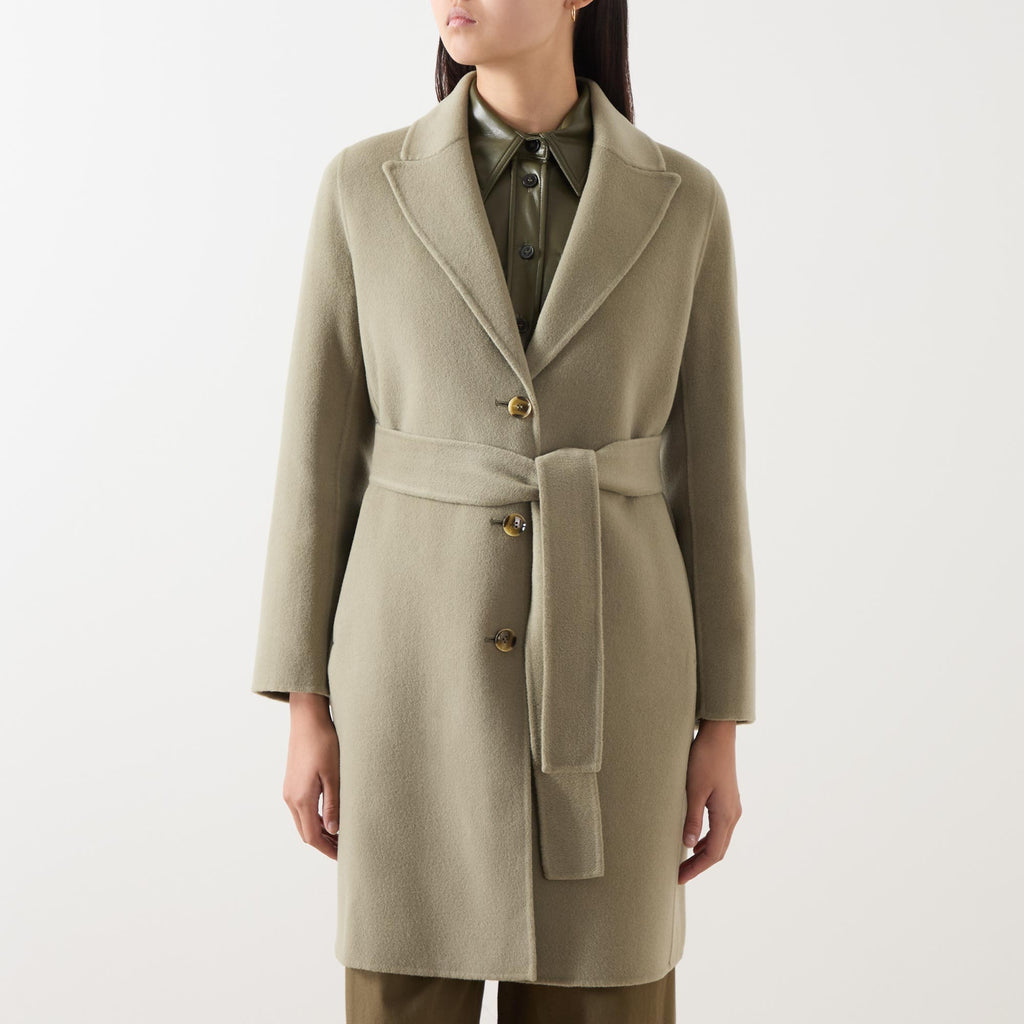 Biscuit Wool Mix Coat