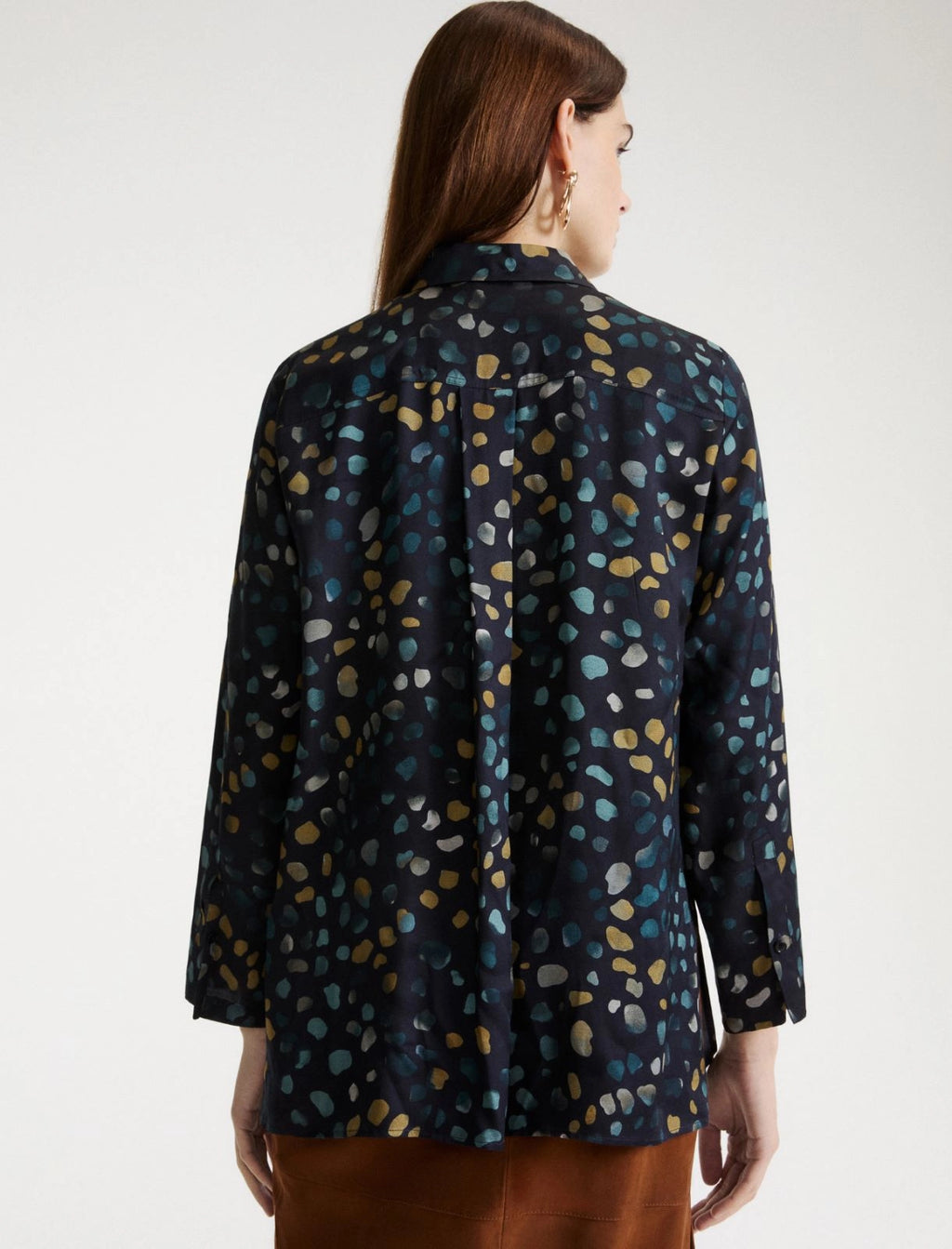 Navy Blouse