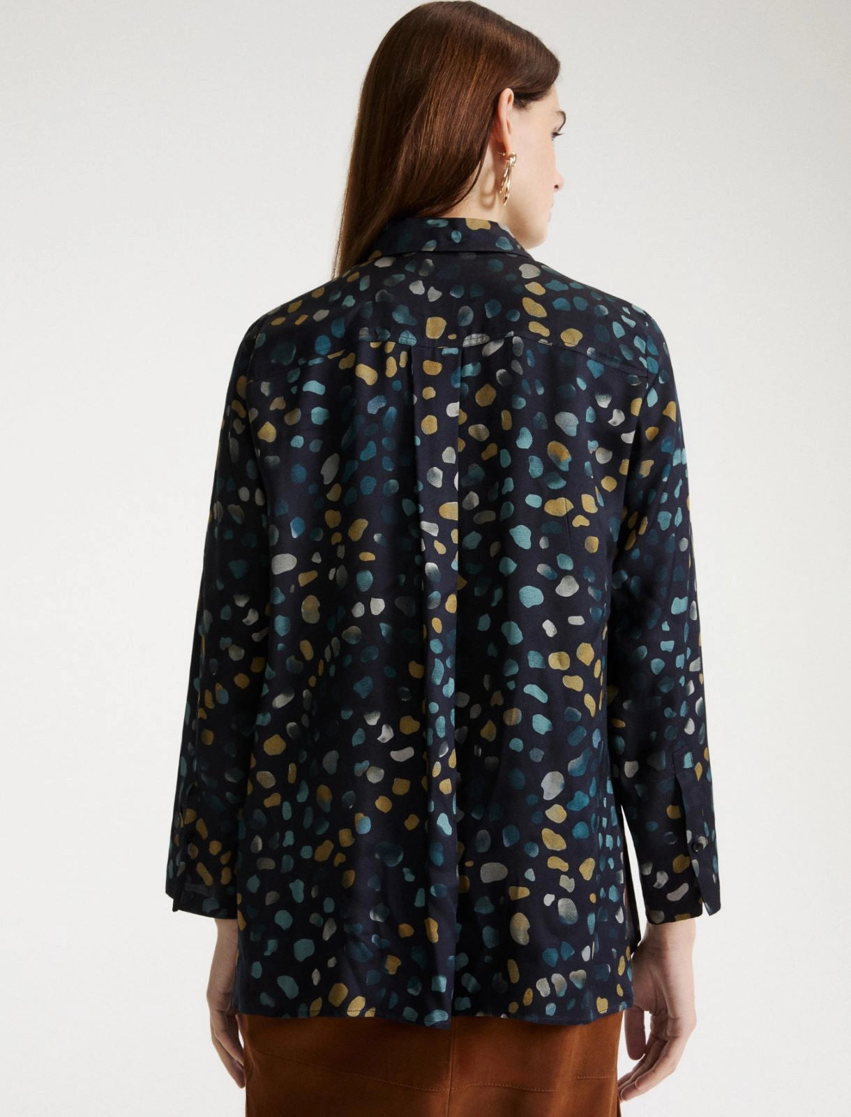 Navy Blouse