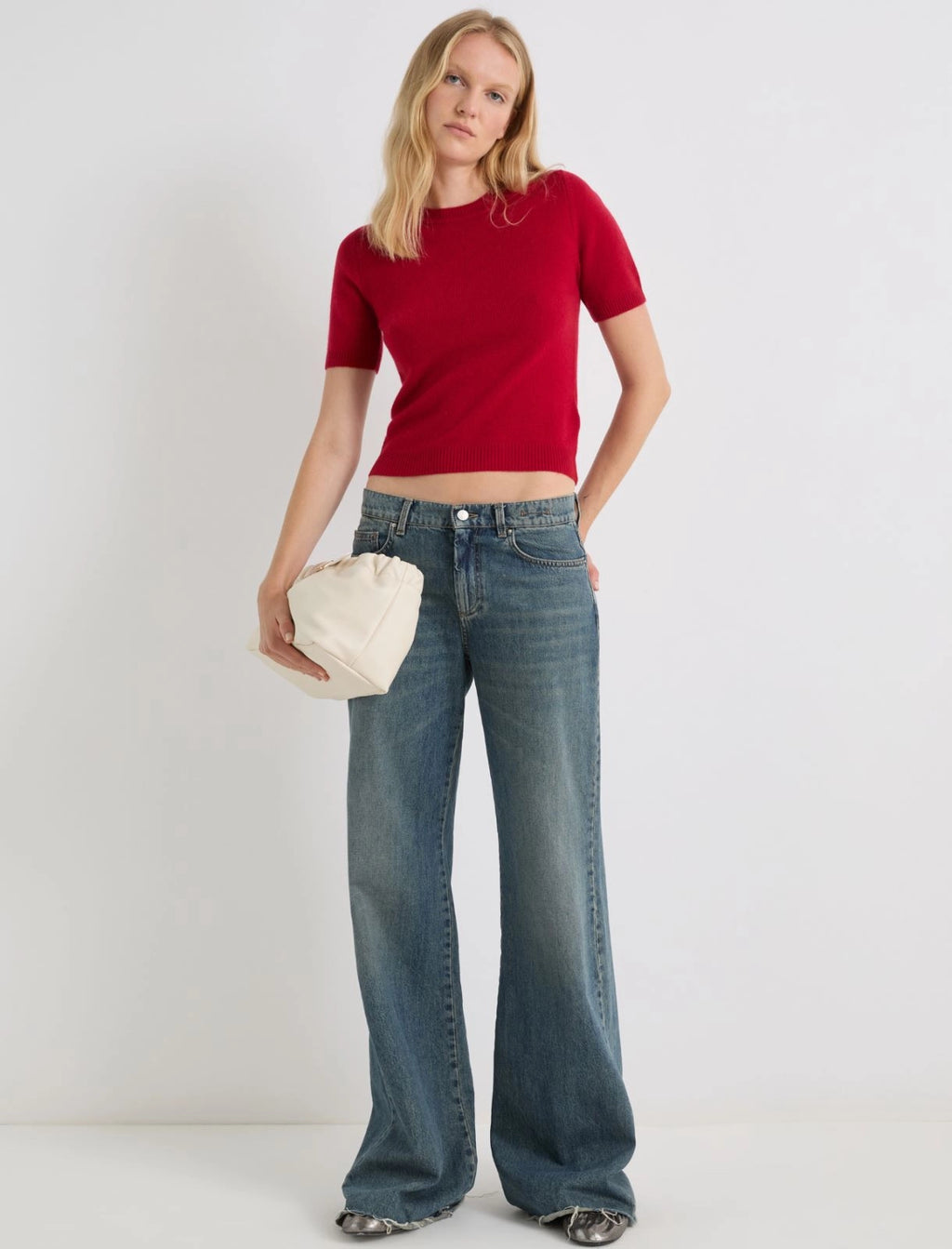 Wool-cashmere twin set