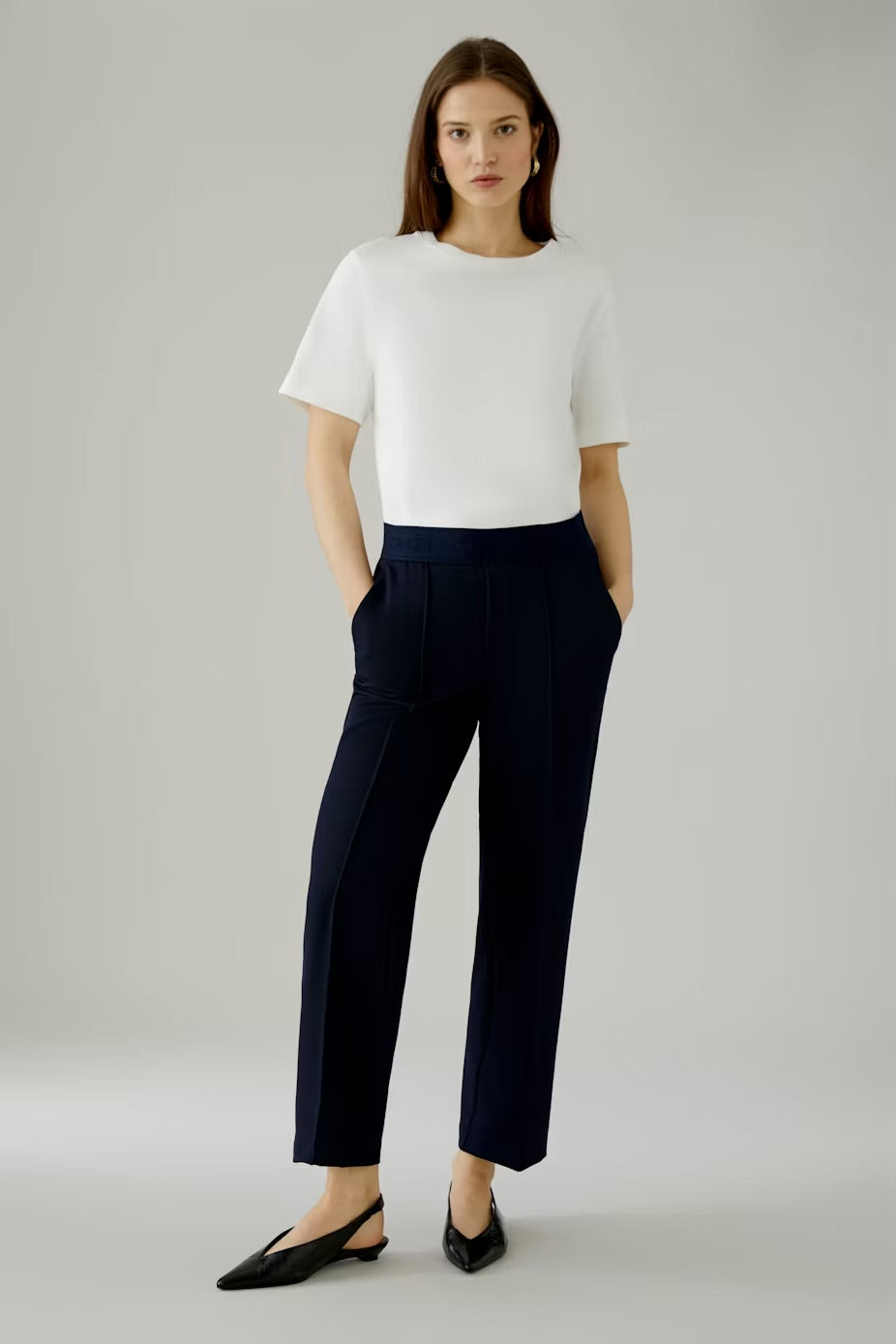 Navy Trousers