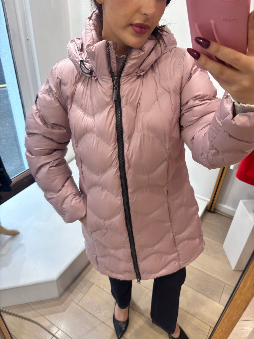 Blush Padded Coat