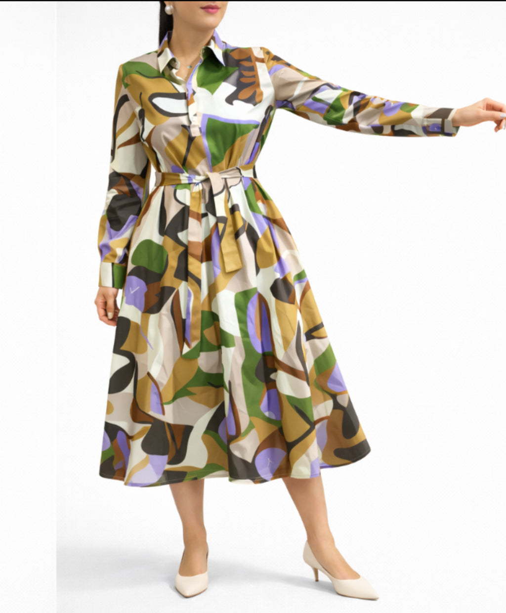 Printed Dress