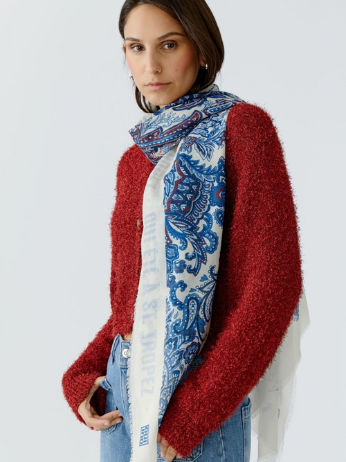 Blue Scarf