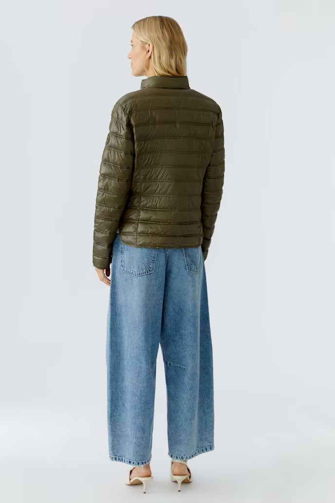 Khaki padded jacket