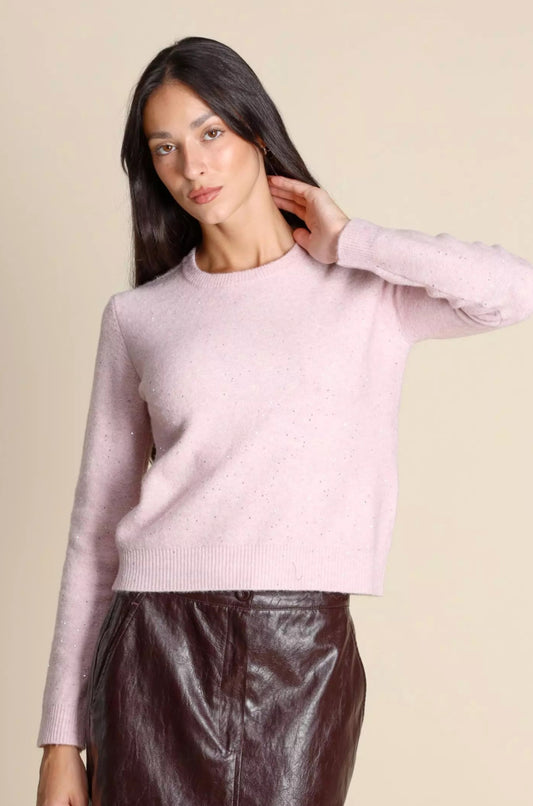 Blush Sparkle Sweater