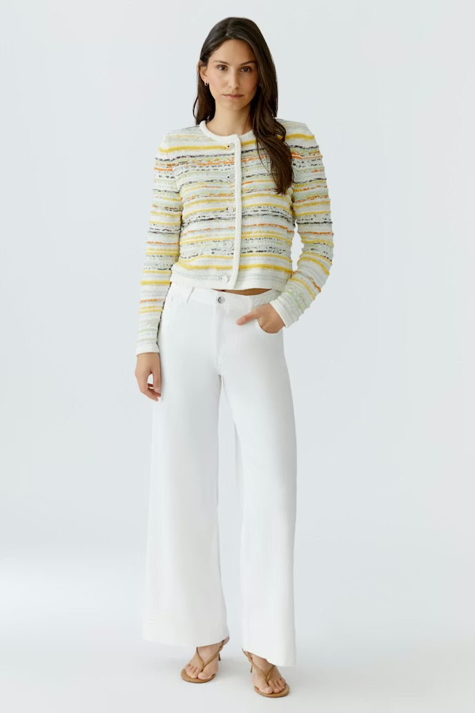 Lemon Print Short Jacket