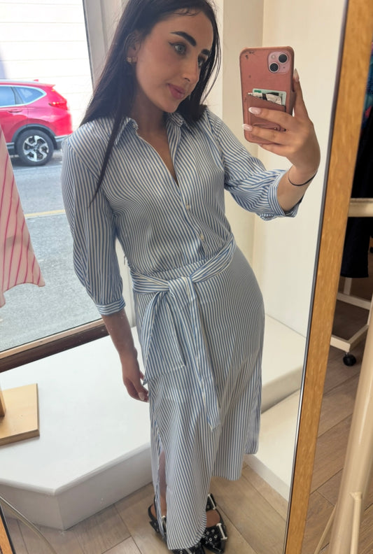 Blue/White Dress