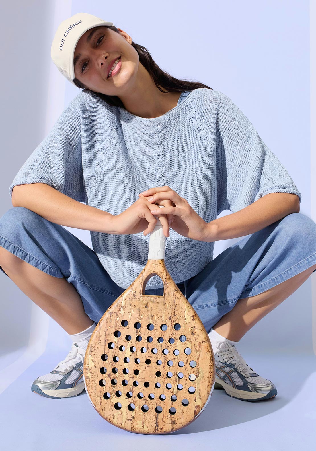 Blue Knit