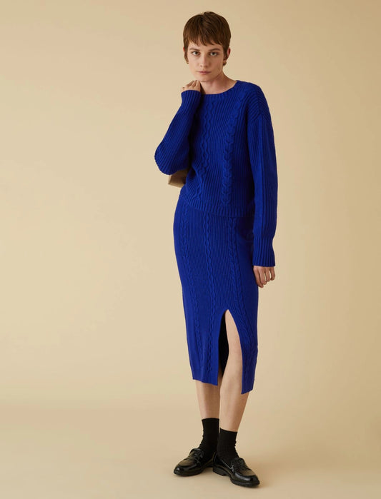 Emme Knit Top & Skirt (2 piece)