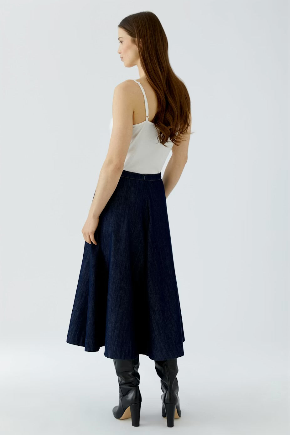 A-Line Denim Skirt