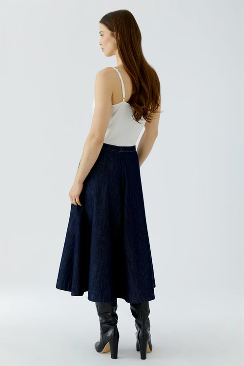 A-Line Denim Skirt