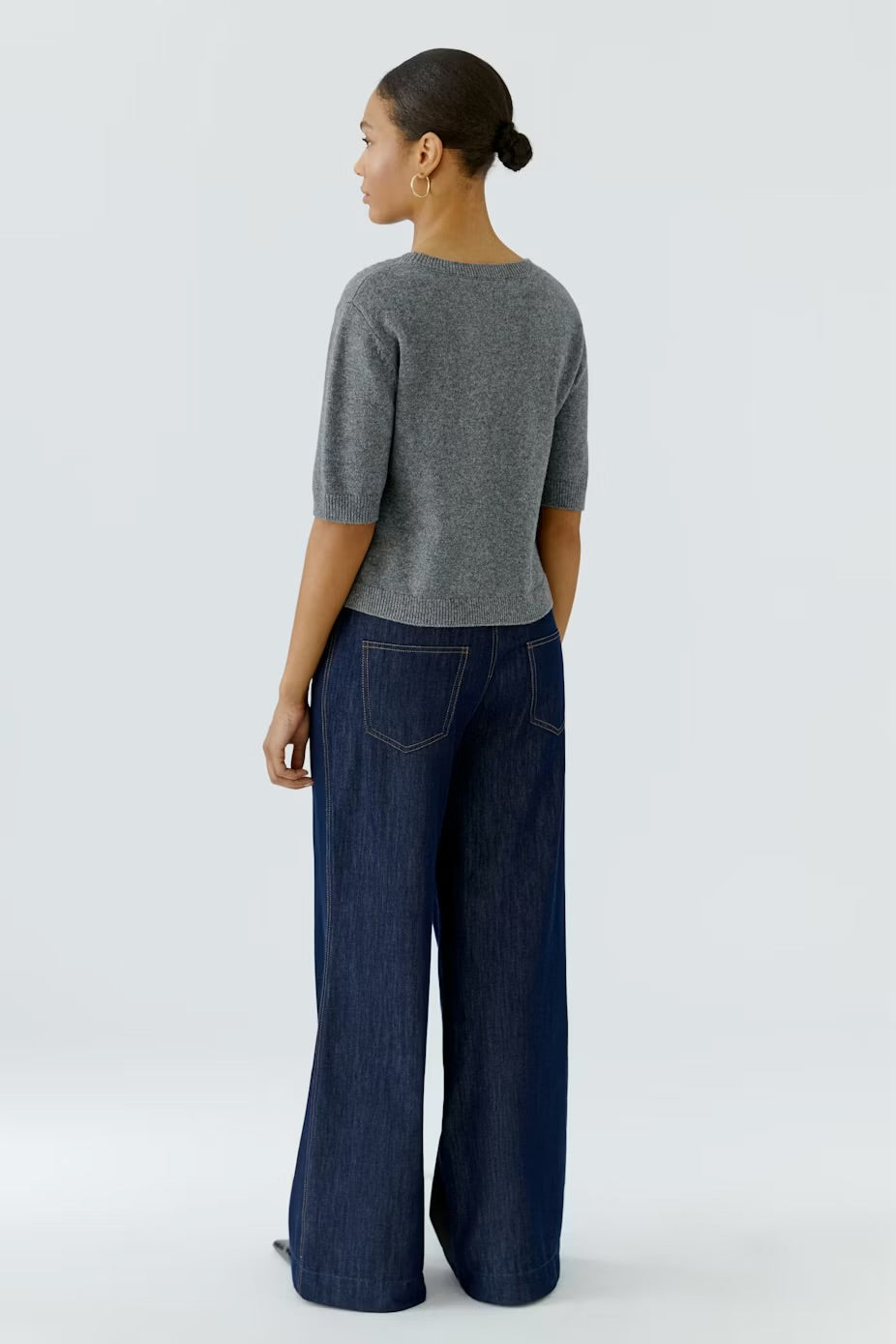 Grey SS Knit