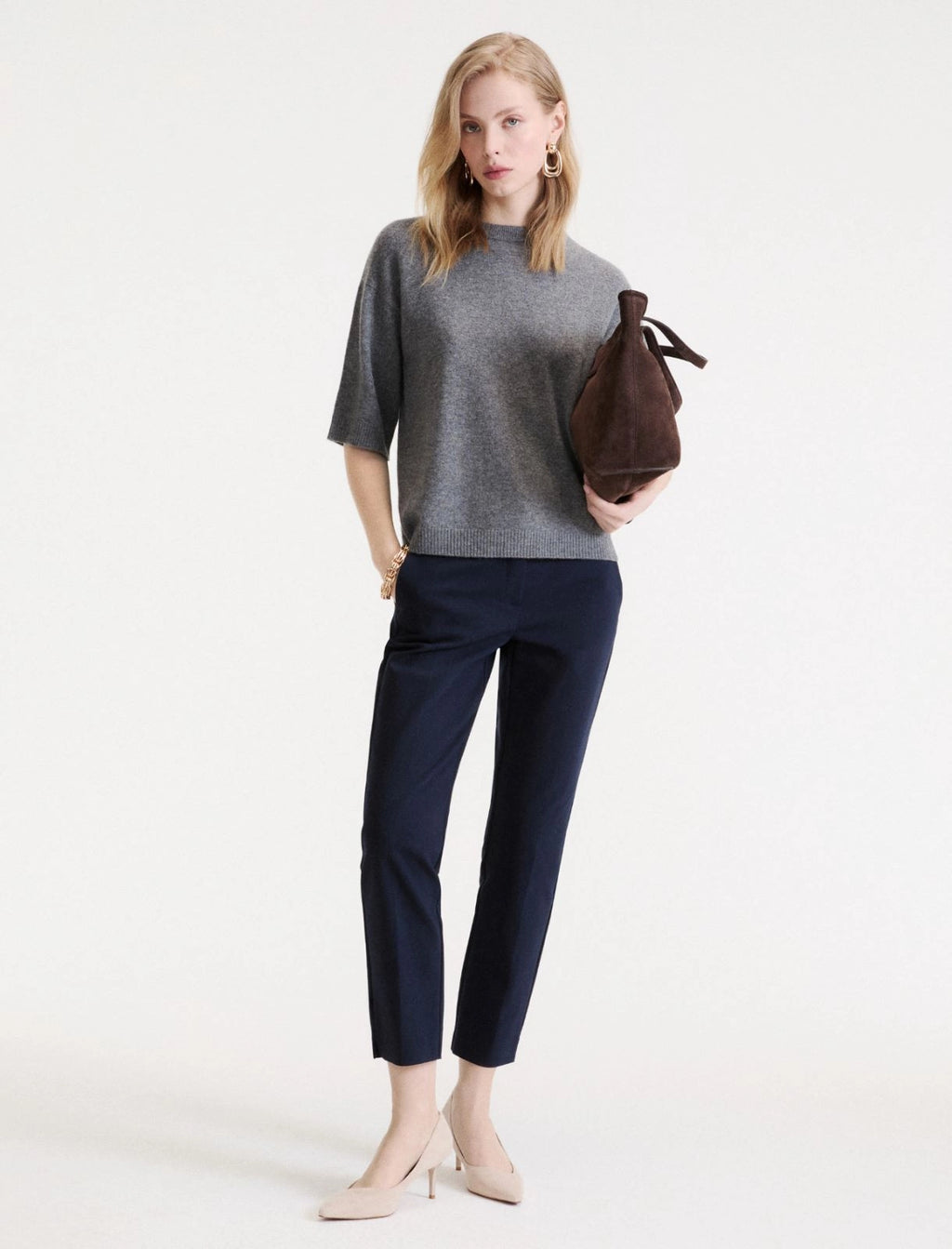 Navy Trousers