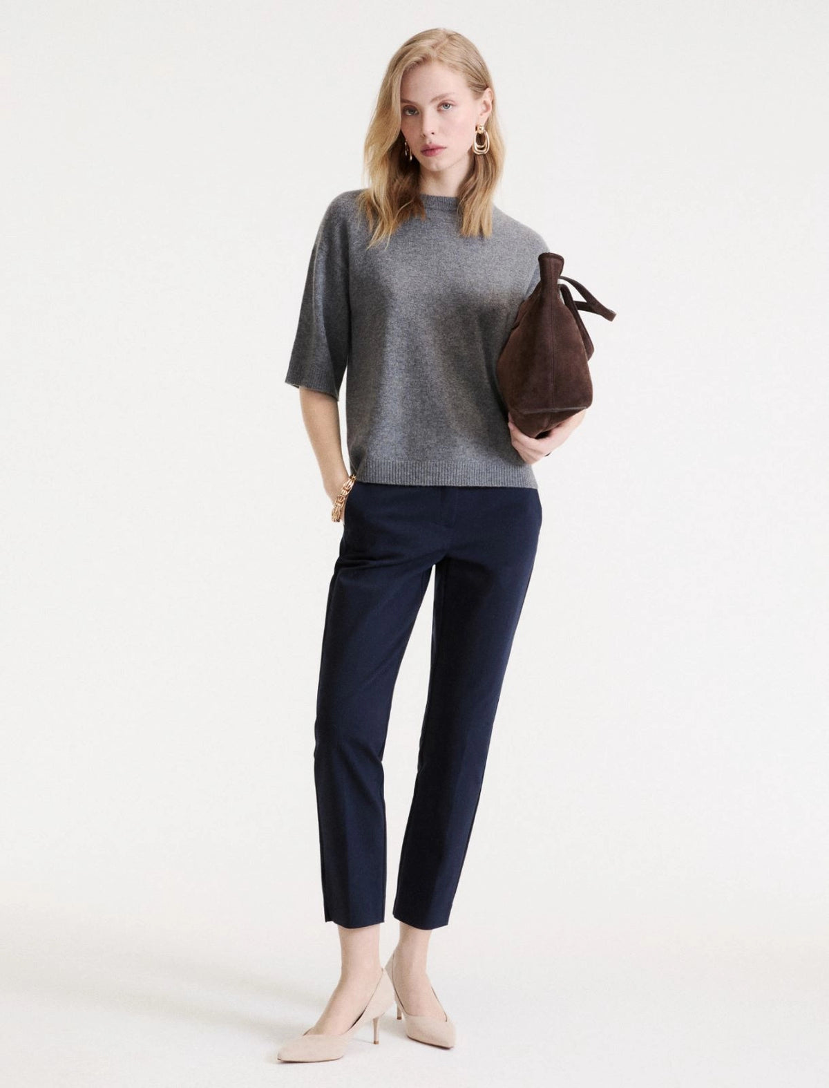 Navy Trousers