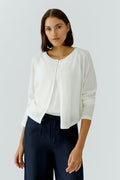 Cream Knit Cardigan