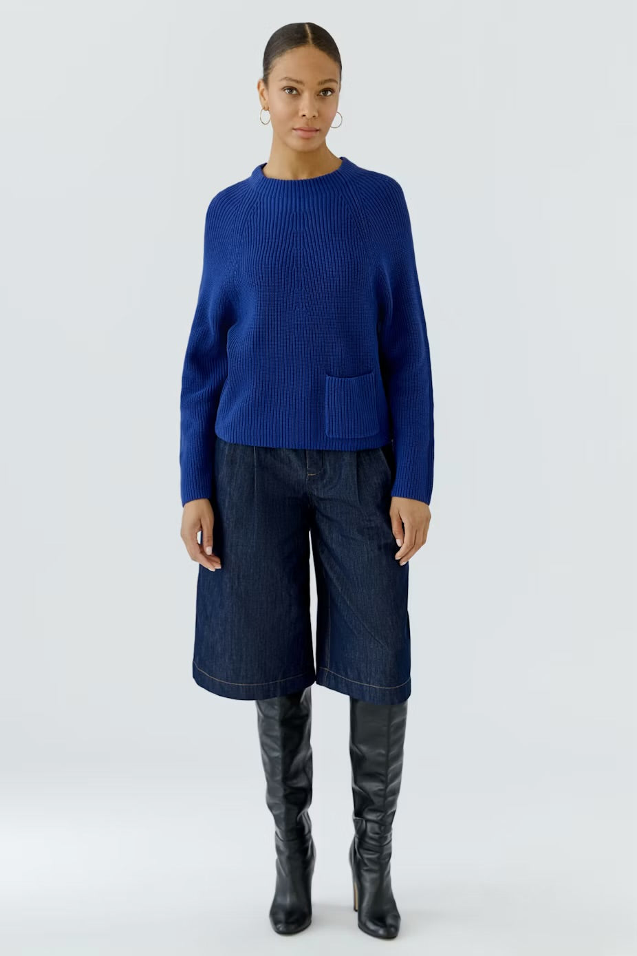 Royal blue sweater
