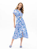 Blue Leaf Dress
