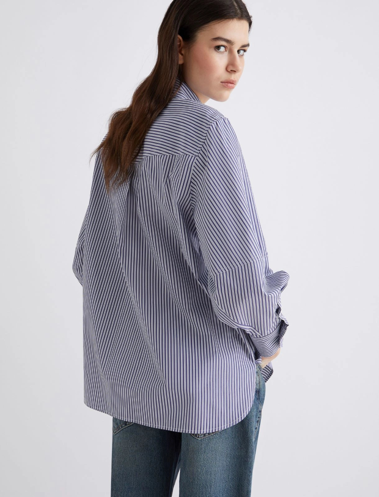 Blue Striped Shirt