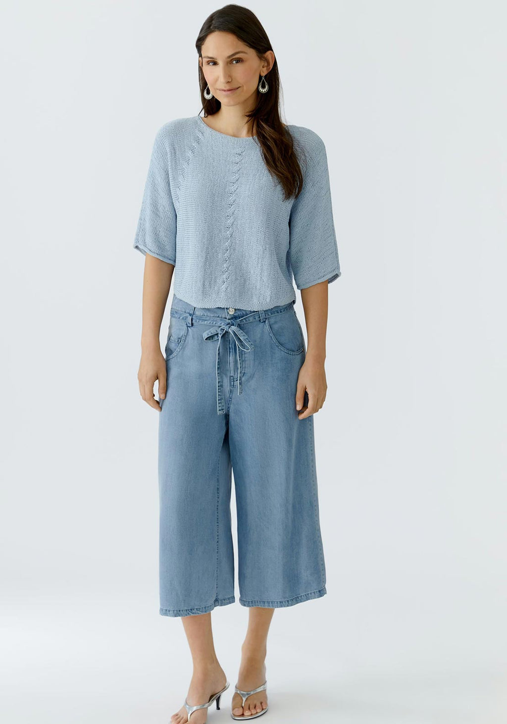 Blue Knit
