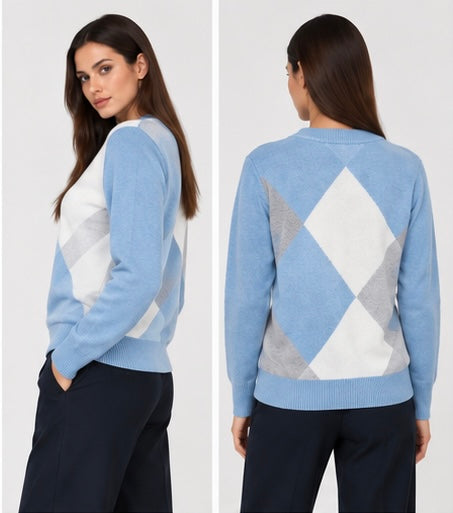 Blue Diamond Sweater