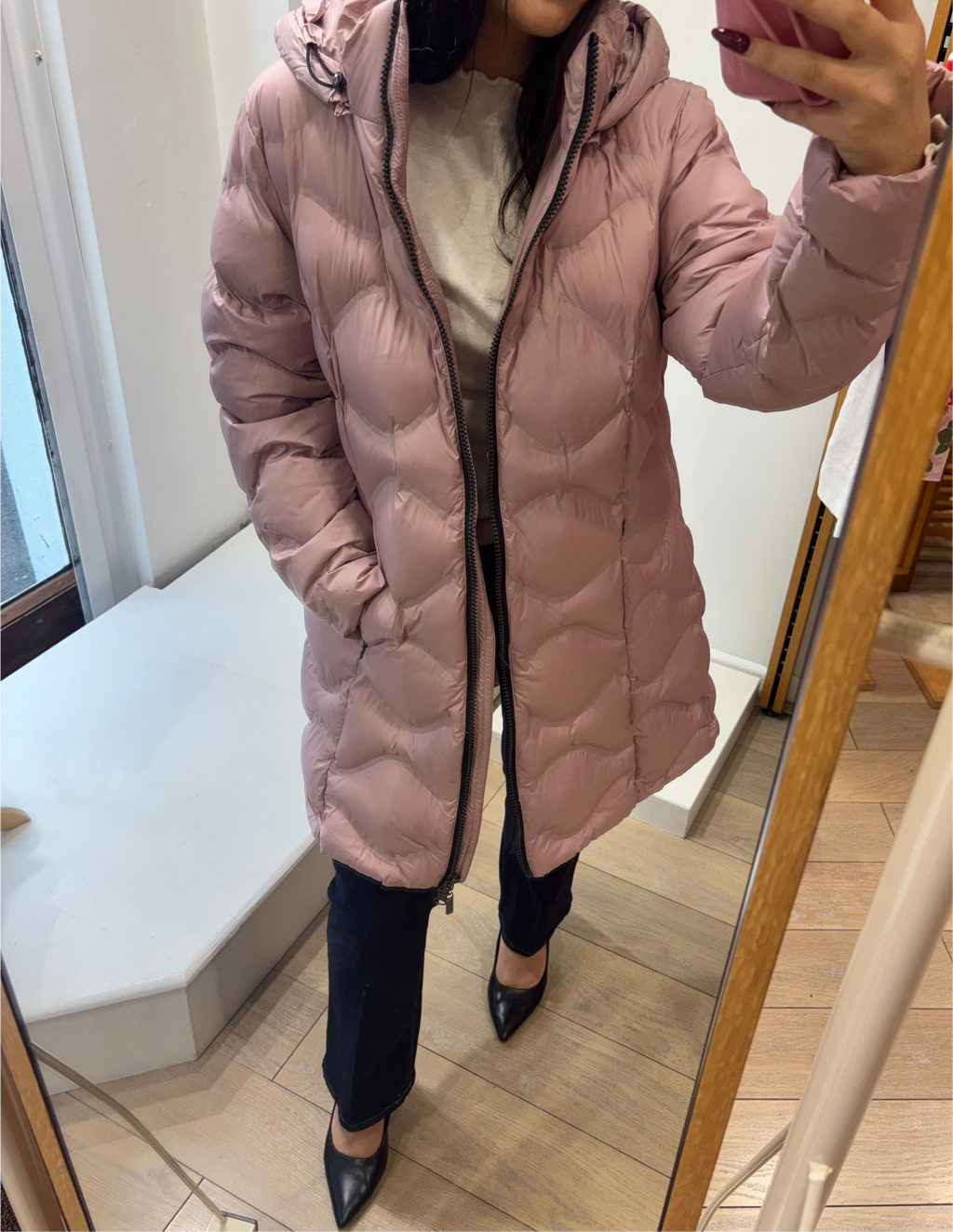 Blush Padded Coat