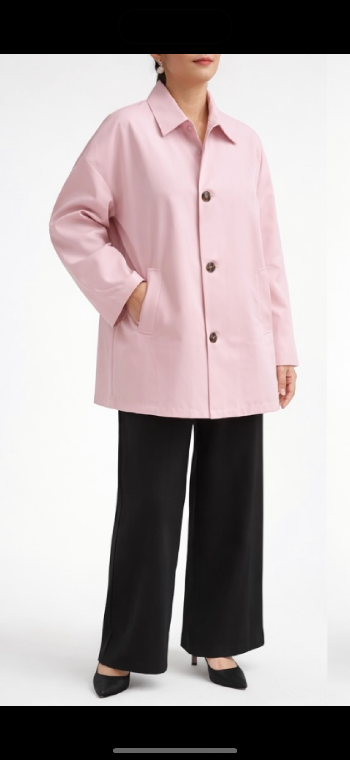 Pink Trench Coat