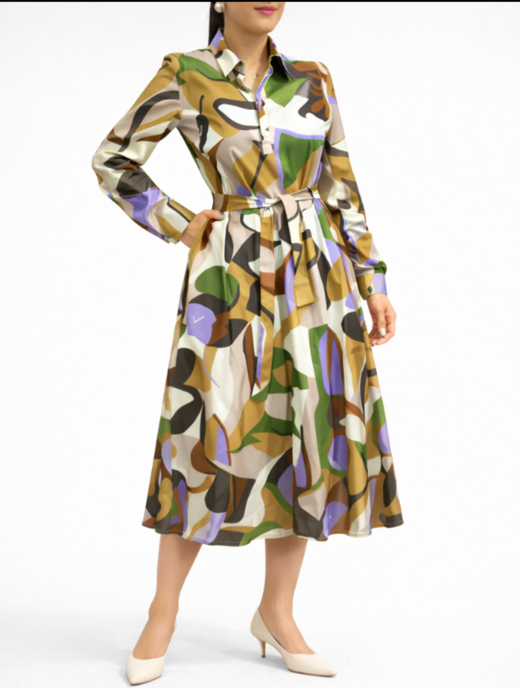 Printed Dress