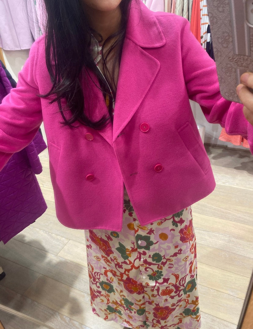 Marella Pink Short Coat