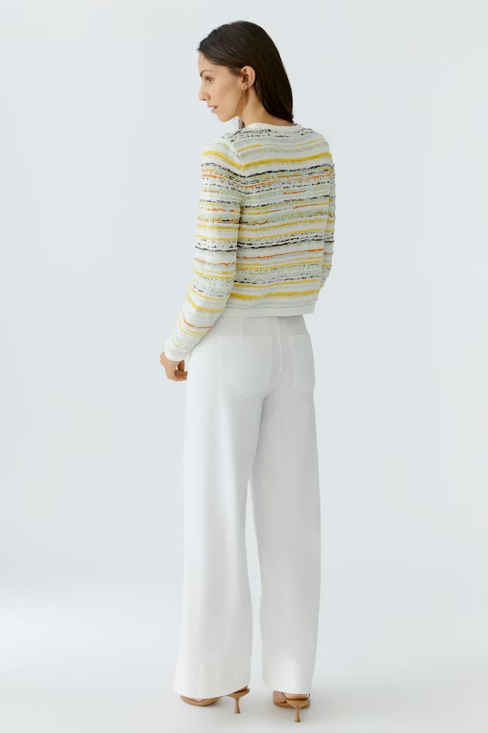 Lemon Print Short Jacket