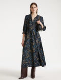 Navy Mix Dress