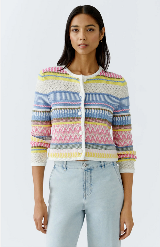 Blue/Pink Cardigan