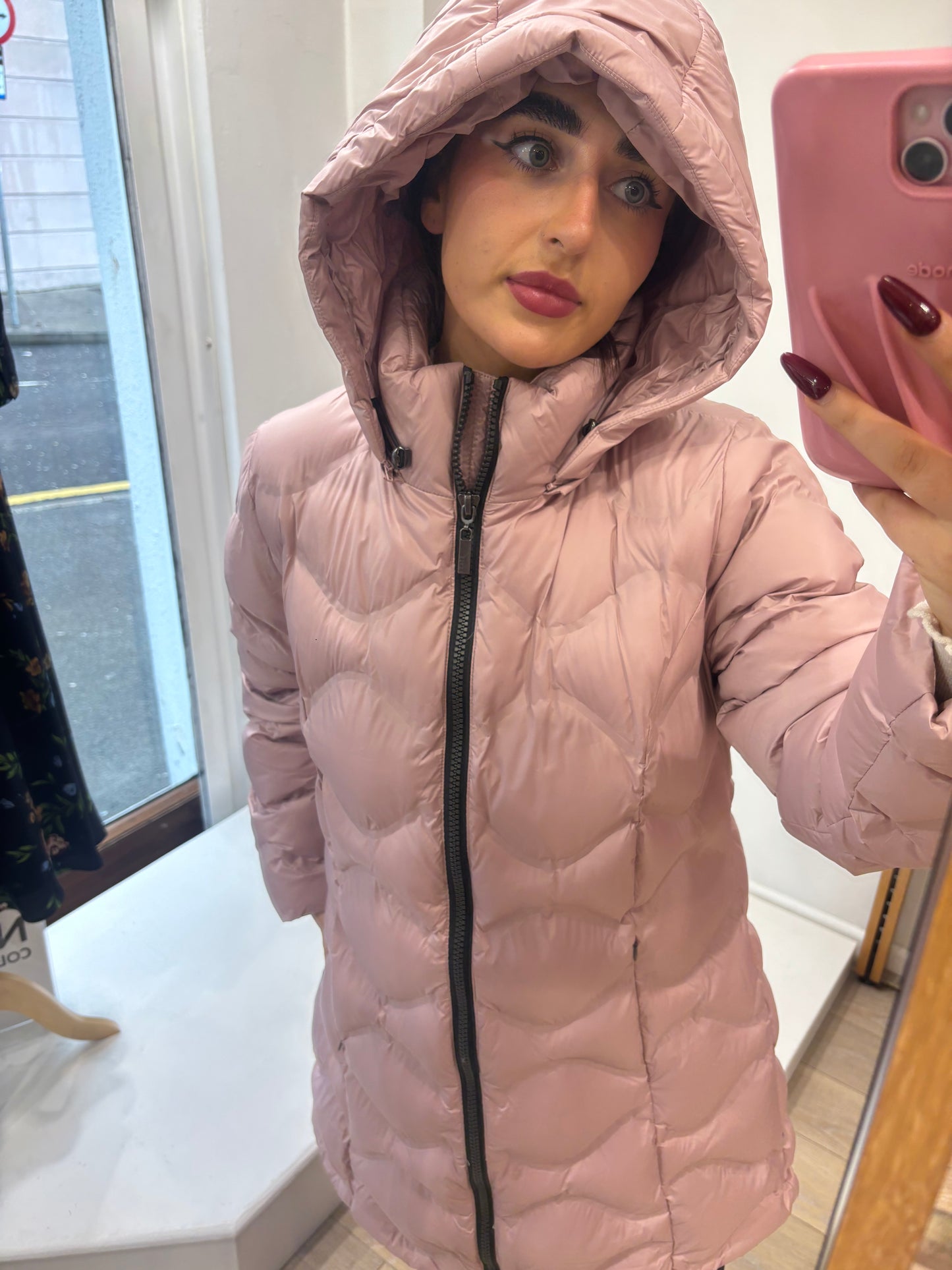 Blush Padded Coat