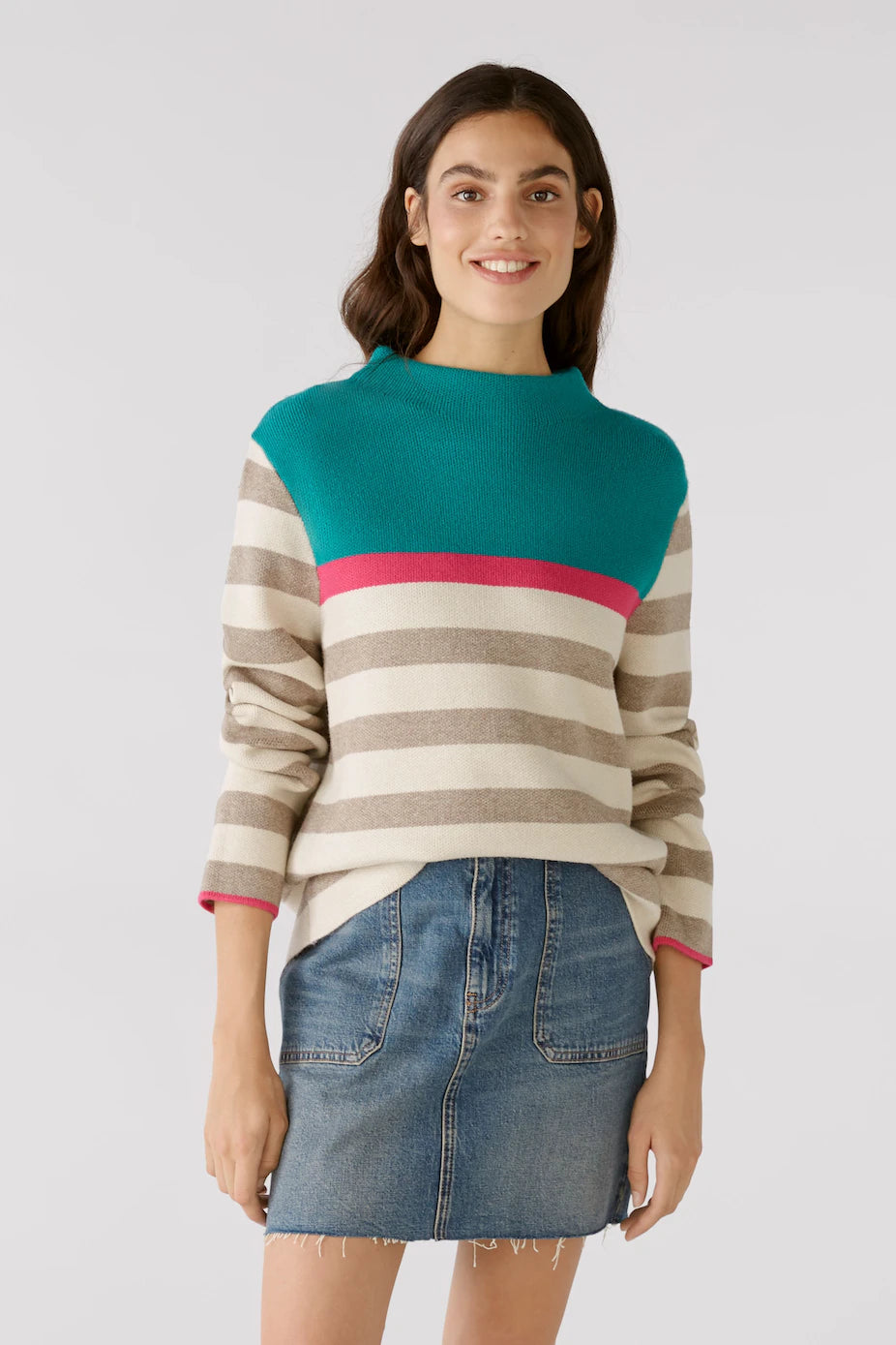 Oui Stripe Sweater