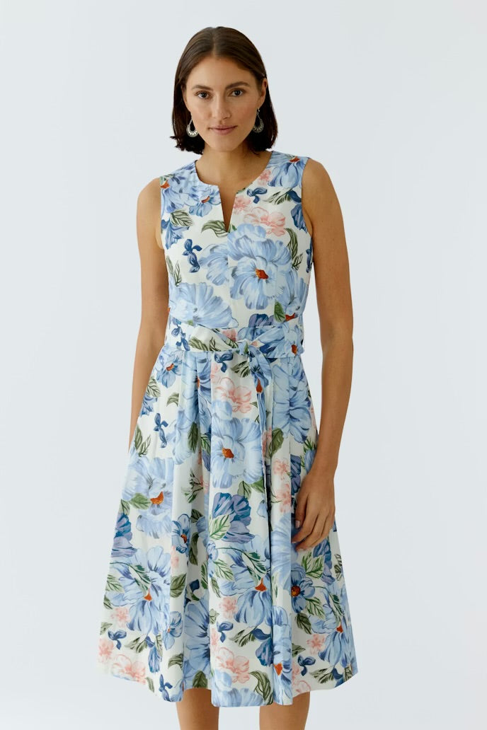 Blue Floral Dress