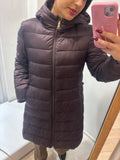 Chocolate Padded Reversible Coat